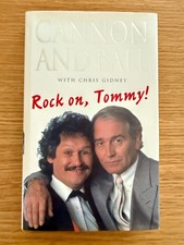 CANNON AND BALL-ROCK ON TOMMY-SIGNED BY BOTH-VG-HB-2000-HARPER COLLINS-VERY RARE