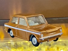 CORGI Toys 251 HILLMAN IMP Car BRONZE Rally Racer UK BRITISH Toy Racing 1960s