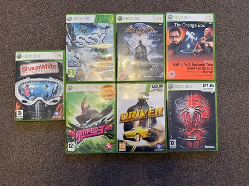 Seven xbox 360 games ssx - xbox,