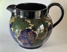 Antique Royal Stanley Ware Jacobean Pitcher - Grapes
