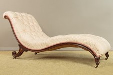 Antique chaise longue - antique,