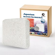 8x8x4 Inchs Bio Ceramic Filter Media Block for Marine & Freshwater Aquariums