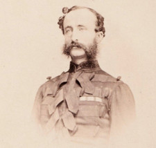 Victorian CDV Photo Military