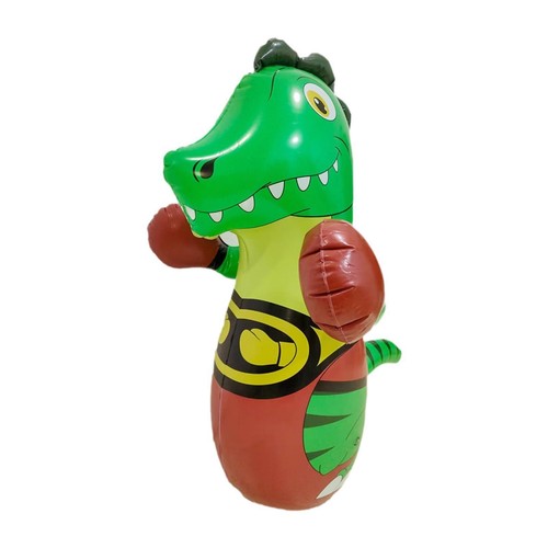 Inflatable dinosaur punching - dinosaur,