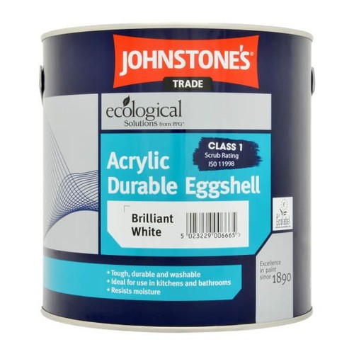 Johnstones acrylic eggshell - johnstones,