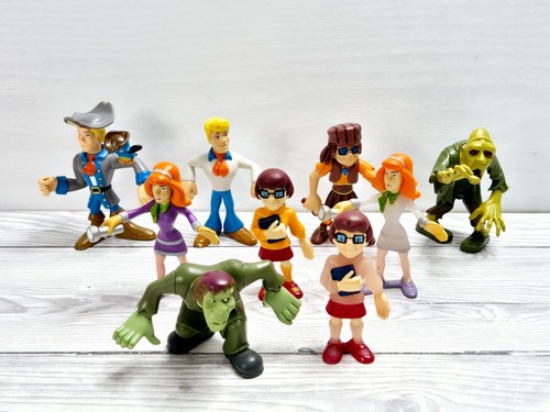 Scooby doo figure - bundle, x9pc