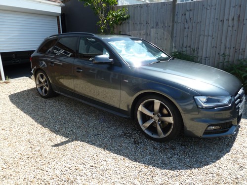 Audi avant line - line, black