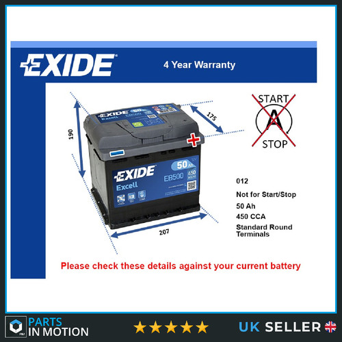 Battery fits mazda mx5 2 - mx5,