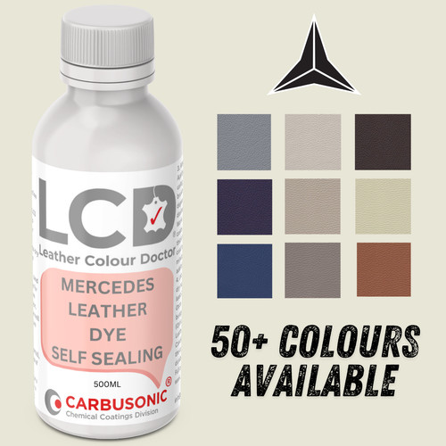 Mercedes leather repair - repair, paint