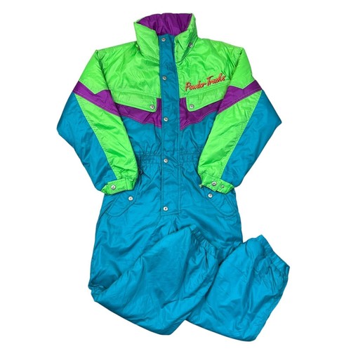 Vintage ski suit one - suit, piece
