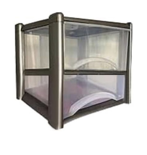 Plastic drawers tower unit - 2,