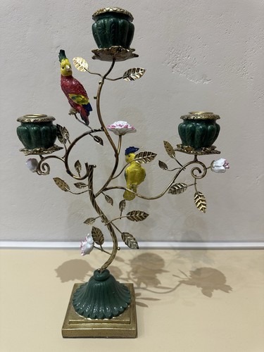 Antiqued ornate multi branch - ornate,