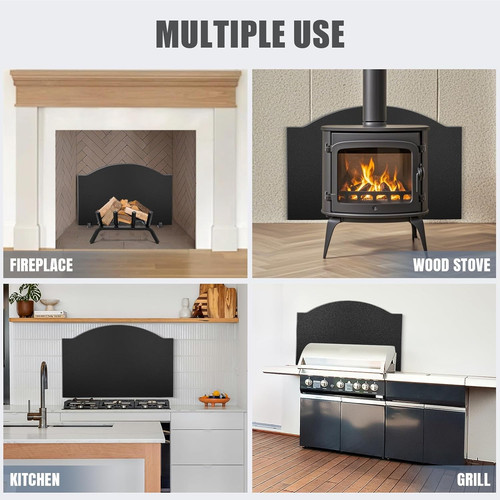 Fireplace back plates - 26",