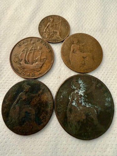 Lot vintage british - british, coins
