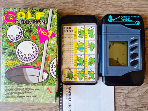 Golf champion master lcd game - golf,