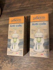 Dr. Browns Anti-Colic Glass Bottle X 2