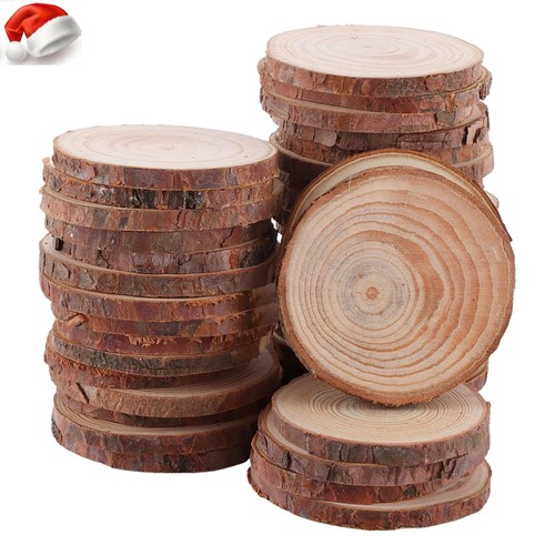 120 pcs natural wood - 30-,