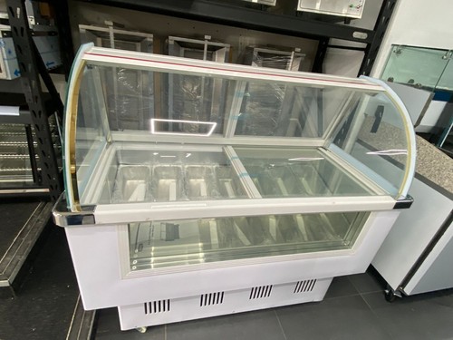 Ice cream display freezer - ice,