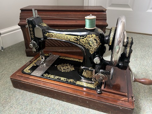 Singer series 27k - f, coffin
