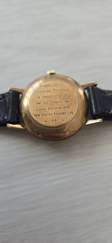 Smiths imperial watch - imperial, 9ct