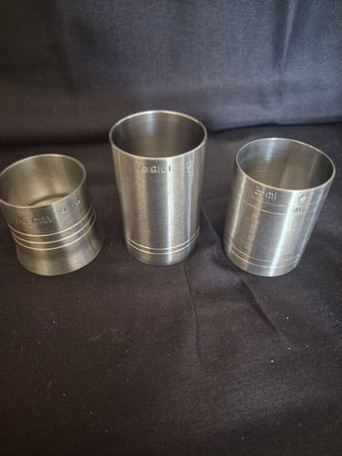 Vintage spirit measures - vintage, x