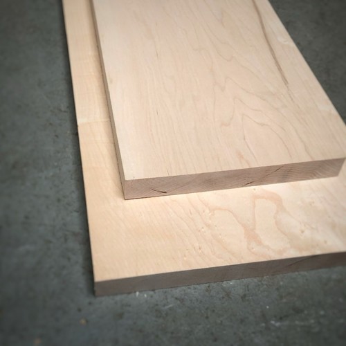Maple timber kiln - maple, dried