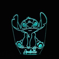 Stitch Night Light | Personalised Stitch Night Light | Stitch | Lilo And Stitch