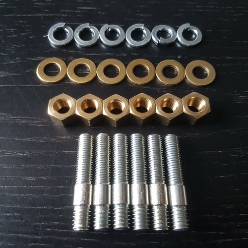 Mgb exhaust manifold studs - manifold,
