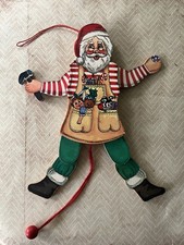 Wooden Jumping Jack Christmas Decoration 