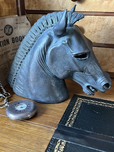Bronze sculpture bucephalus - bronze,