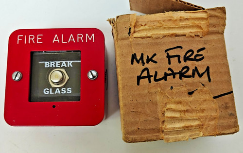Vintage fire alarm break - mk,