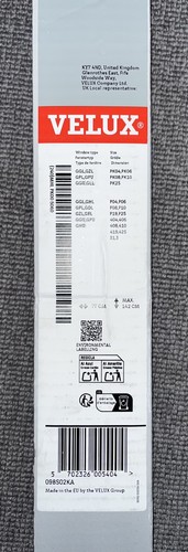 Velux anti heat awning blind - velux,