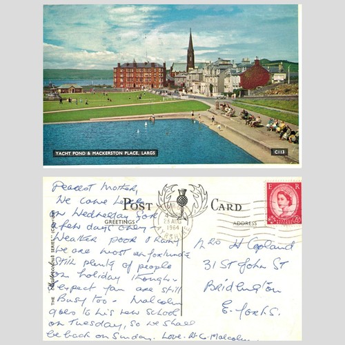 Vintage postcard yacht - vintage,