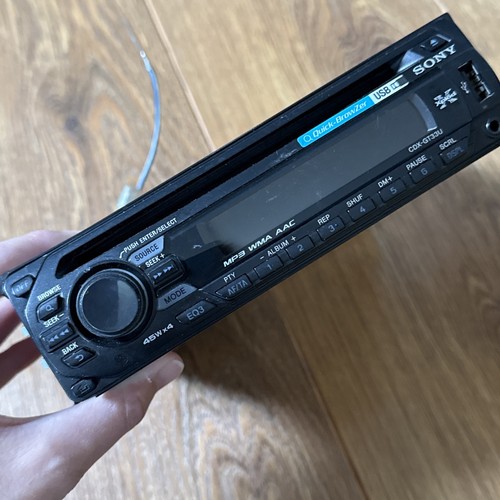 Sony cdx gt33u - sony, cdx-gt33u