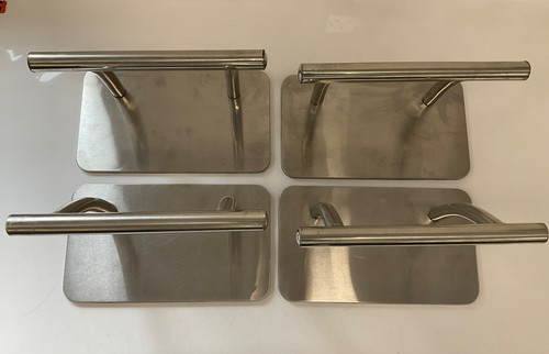 Stainless steel footrest - x,