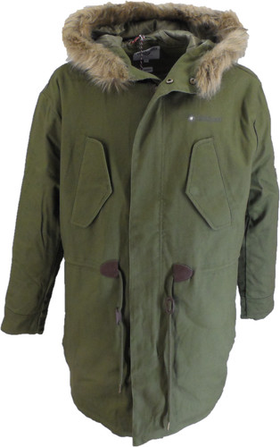 Lambretta mens khaki green - mens,