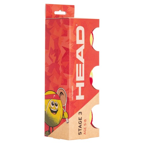 Head stage red tennis balls - 3,