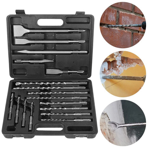 17pc sds plus - plus, hammer