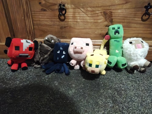 Minecraft plushie bundle - minecraft,