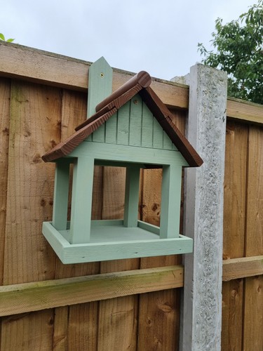 Wall mounted wooden bird - mounted,