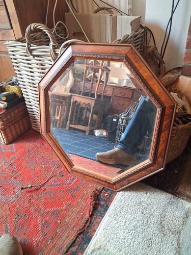 Octagonal wooden beveled - wooden,