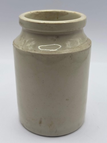 Old plain stoneware - , jar