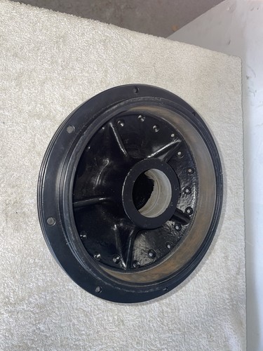 Norton manx front wheel hub - front,