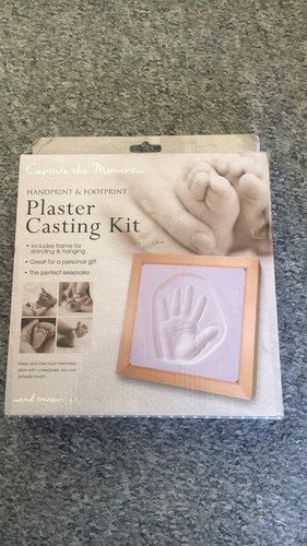 New baby handprint footprint - baby, &