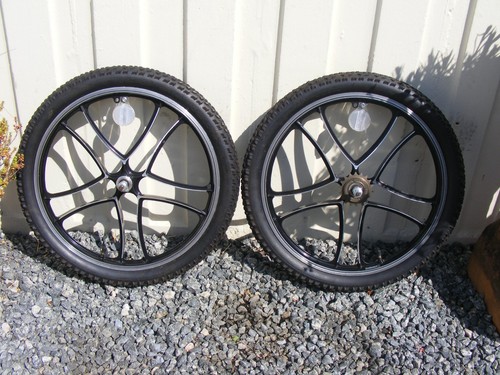Black lester mag wheel set - lester,