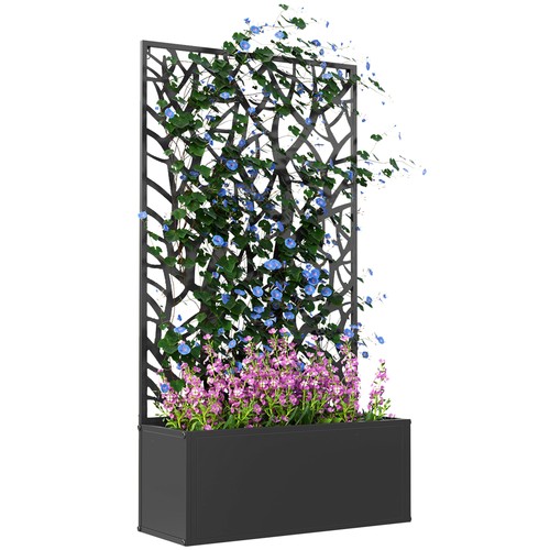 Outsunny metal raised garden - outsunny,