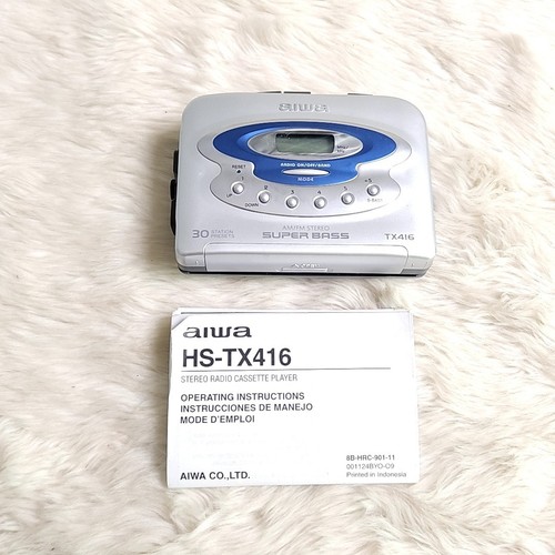 Vintage aiwa tx416 fm - vintage, hs-tx416