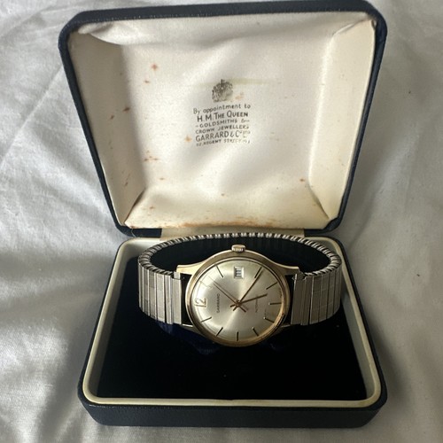Garrard automatic 9ct gold - garrard,