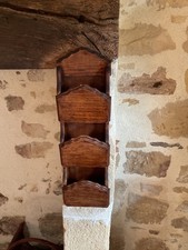 French Vintage Wooden Letter
