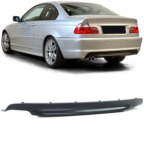 Black rear bumper diffuser for - bumper,